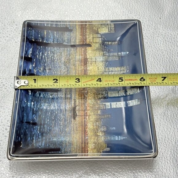 VTG Bradford‎ Exchange Plate Unforgettable Forever in our Hearts Twin Towers NYC - Picture 8 of 10